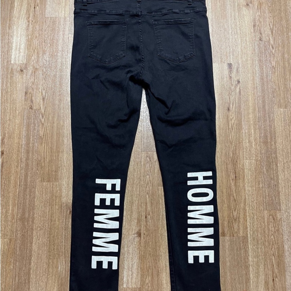 Homme Femme Mens Jeans
